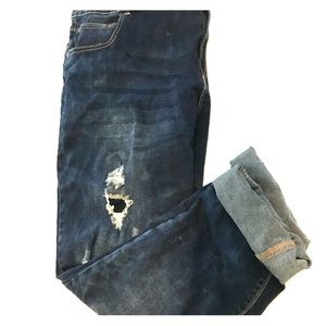 City Chic distressed jeans. Plus size